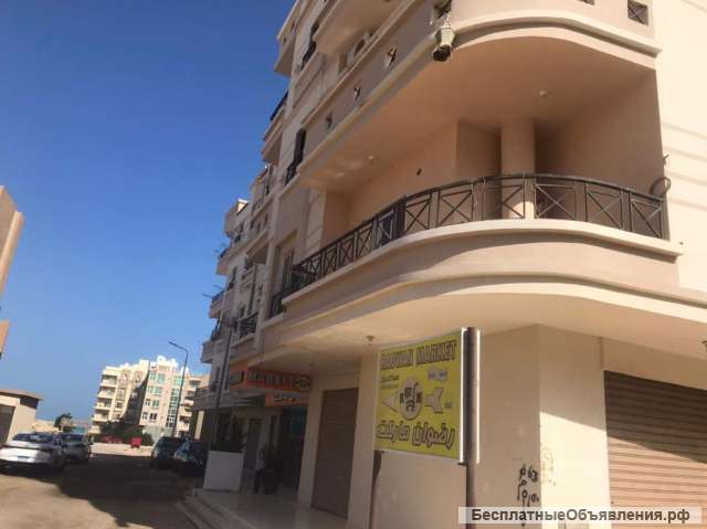 Квартира с видом на море в тихом районе Хургады (Египет)