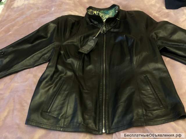 Куртка пиджак кожаная Турция-50р