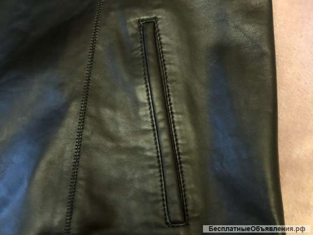 Куртка пиджак кожаная Турция-50р