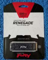 SSD 500Gb SFYRS/500G Kingston HYPERX FURY Renegade PCIe 4.0 NVMe M.2 2280 оригинальный НОВЫЙ
