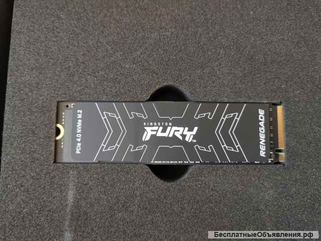 SSD 2Tb (2000 ГБ) SFYRD/2000G Kingston HYPERX FURY Renegade PCIe 4.0 NVMe M.2 2280 оригинальный НОВЫ