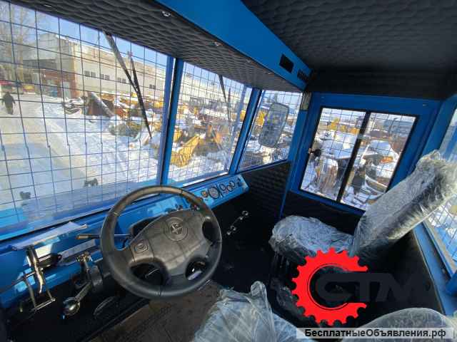 Мульчер на базе трактора хтз Т-150К с корчевателем