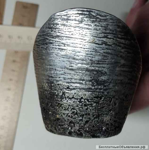 Китайское серебряное клише для производства первых храмовых китайских монет, средневековье