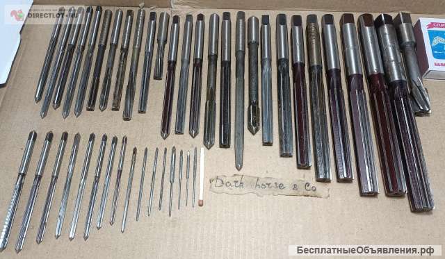 Большой набор разверток от 1 до 14 мм