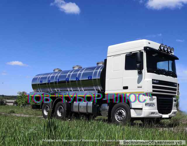 Автоцистерни для води, молока