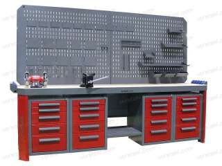 Пятитумбовый верстак Гефест33-ВС-55055-ЭД2Б-Т3-Т6