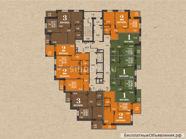 2-квартира 51,6м2