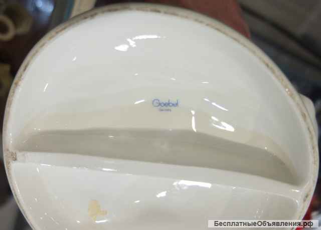 Фарфоровая статуэтка Утка красавица, немецкий коллекционный фарфор, фирvа Goebel, Германия