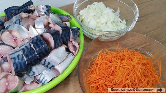 Скумбрия в масле