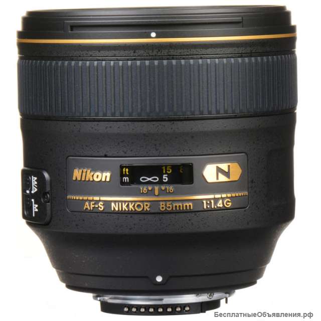 Объектив Nikon 85mm f/1.4G AF-S Nikkor