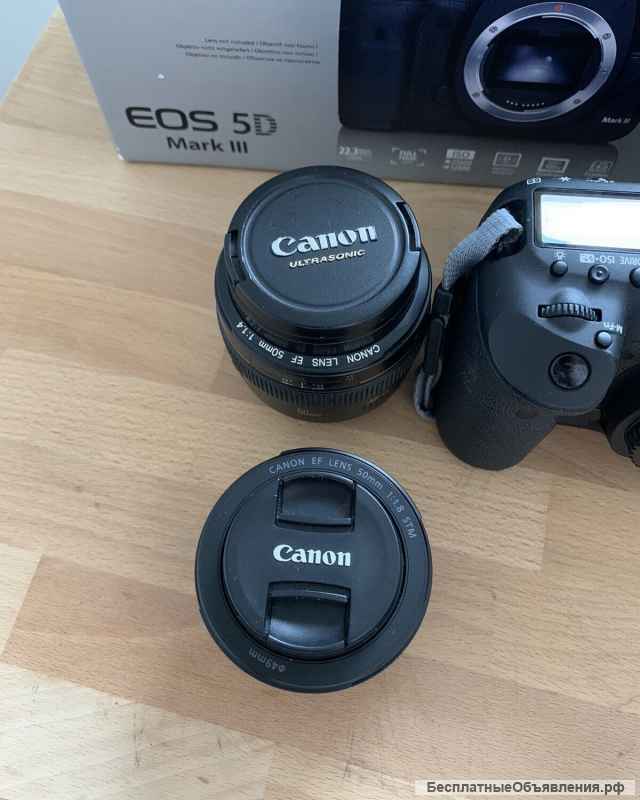 Зеркальная камера Canon 5D mark III