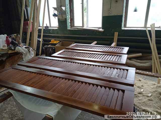 Жалюзийные двери