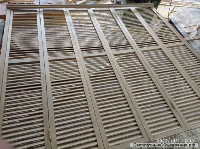 Жалюзийные двери