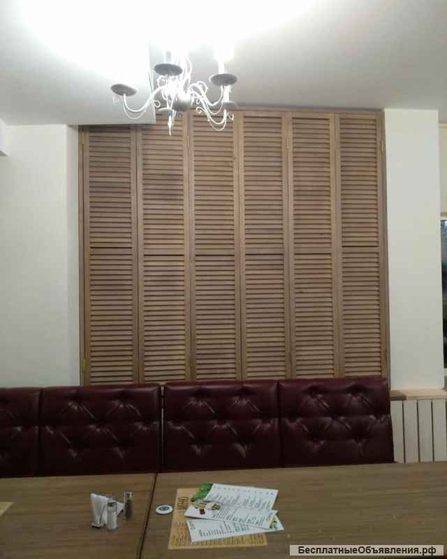 Жалюзийные двери