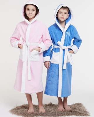 Халат банный домашний для девочки и для мальчика. Бренд Па.Ю.Ми