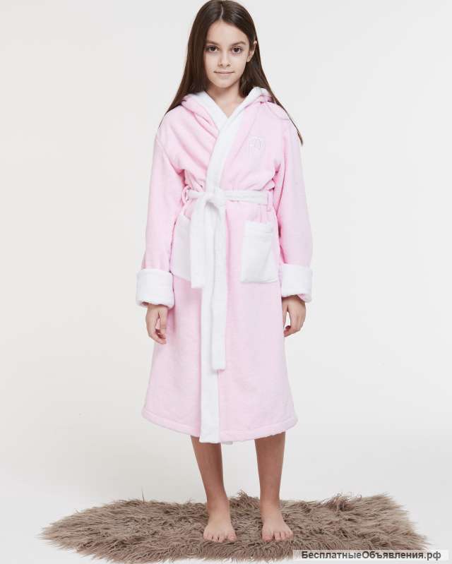 Халат банный домашний для девочки и для мальчика. Бренд Па.Ю.Ми