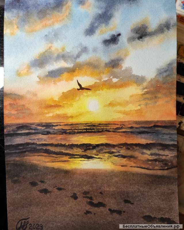 Акварельные картины