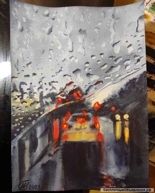 Акварельные картины