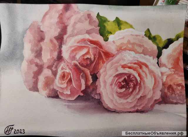 Акварельные картины