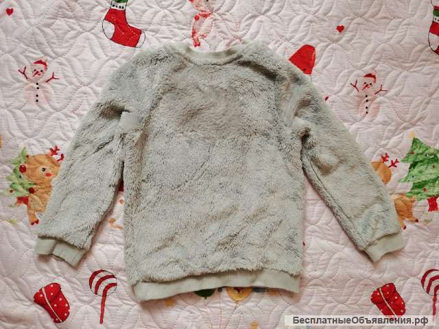 H&M Новый фирменный Свитшот Свитер р.4-6л (рост 110-116 см)