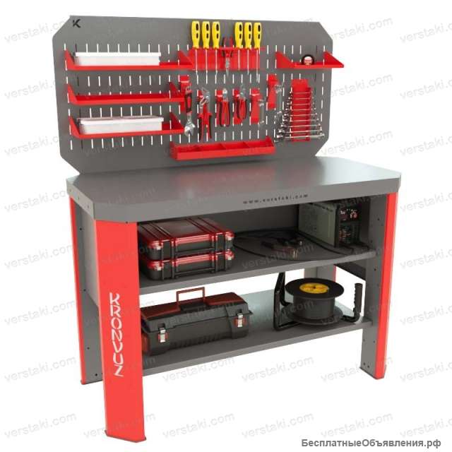 Верстак без тумбы Гефест-ВС-0033