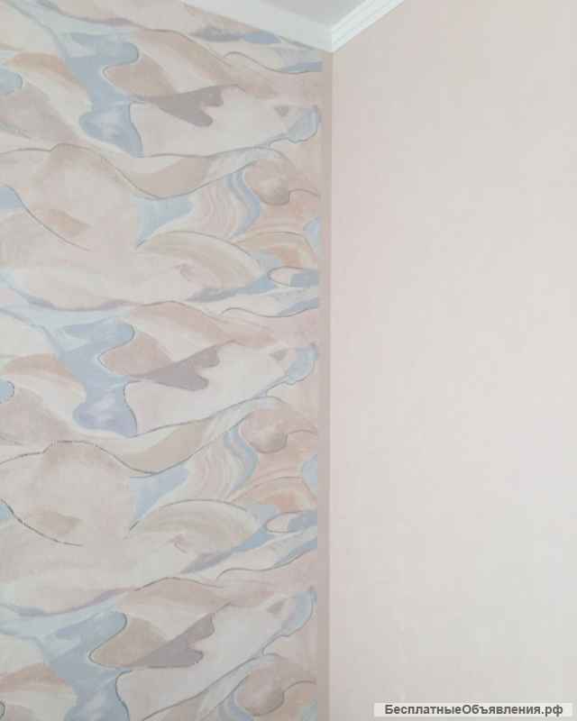 Поклейка обоев