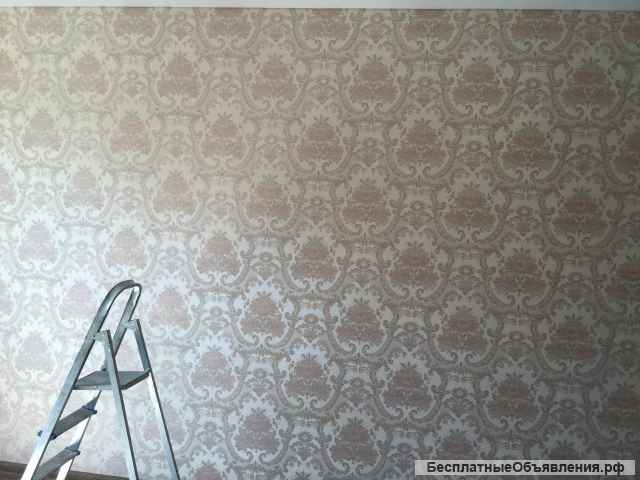Поклейка обоев