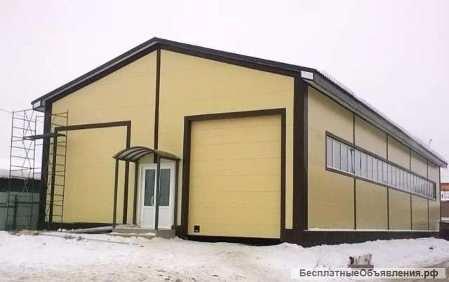 Строительство быстровозводимых домов, ангаров и т.д.