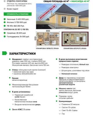 Дом, 100 м²