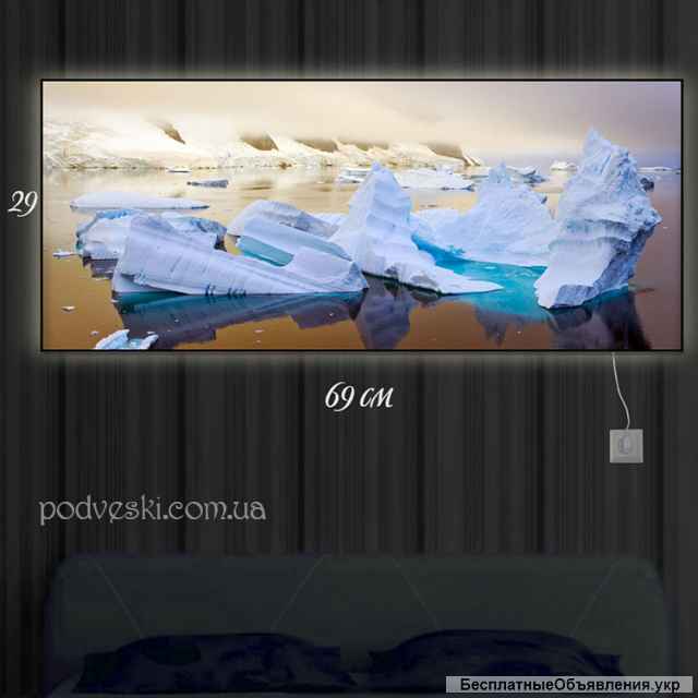 Хіт продажу Картини з підсвіткою, світильники, нічники на замовлення