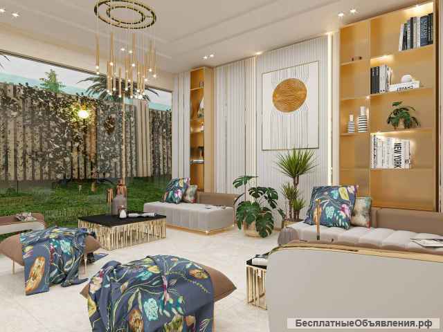 Для покупки квартиру в жилом комплексе в городе Аланья, Турция