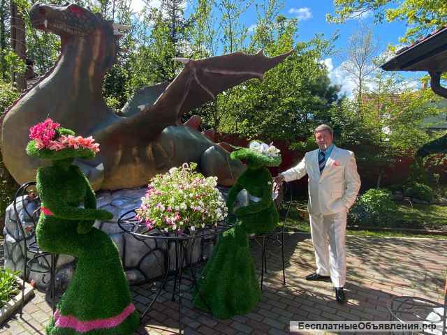 Фигуры, скульптуры для украшения территорий