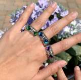 Кольцо Сова регулируемый размер