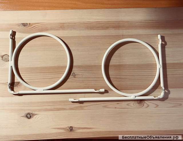 Полка IKEA Broder (Брудер) и уголки для крепления