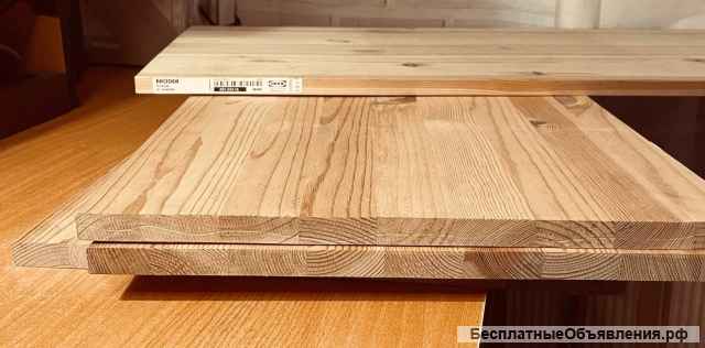 Полка IKEA Broder (Брудер) и уголки для крепления
