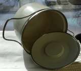 Кастрюля эмалированная со съёмными ручками