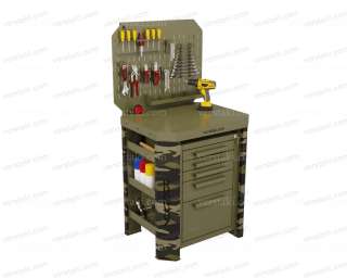 Слесарный верстак Гефест-ВС-533 серии Камуфляж