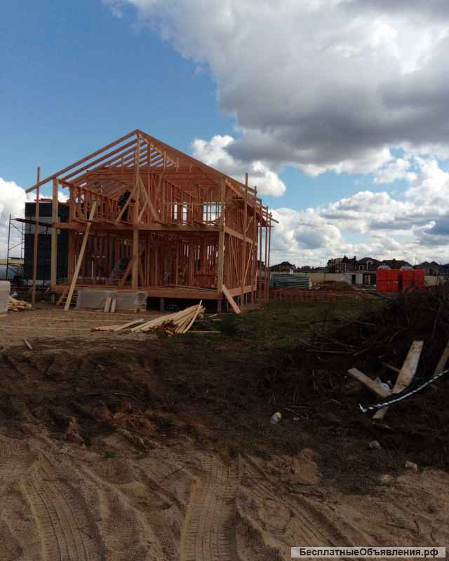 Построим каркасный дом для постоянного проживания