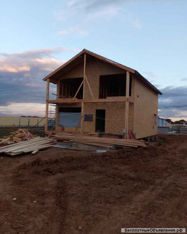 Построим каркасный дом для постоянного проживания