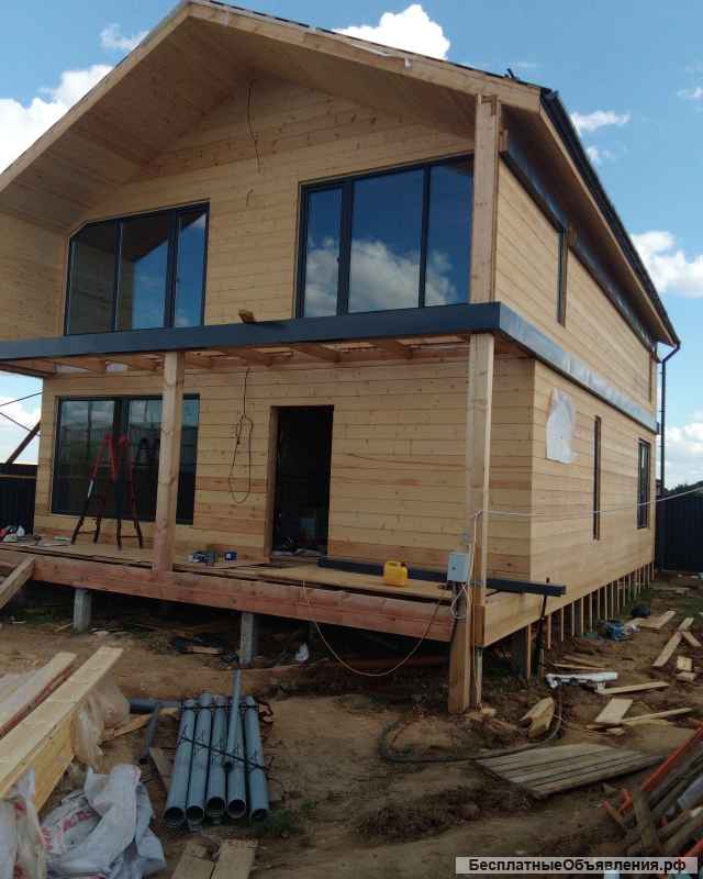 Построим каркасный дом для постоянного проживания