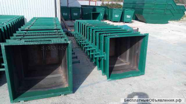 Контейнер 0,75 м3 для тбо и тко - в Таганроге, Ростове-на-Дону, Краснодаре, Ставрополе, Воронеже