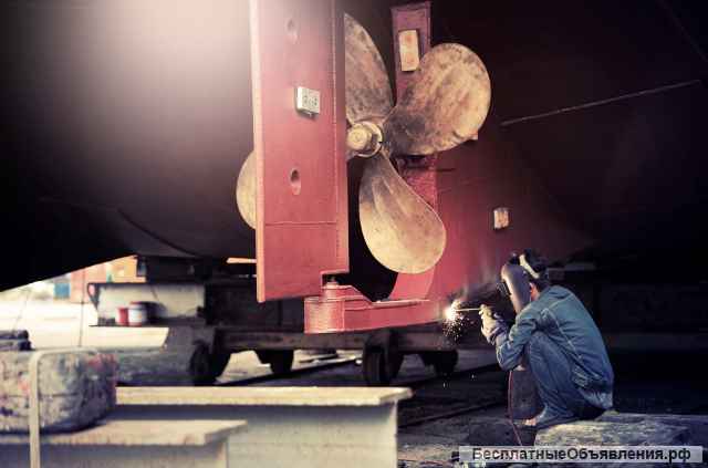 Строительство и ремонт металлических корпусов судов/ плавобъектов