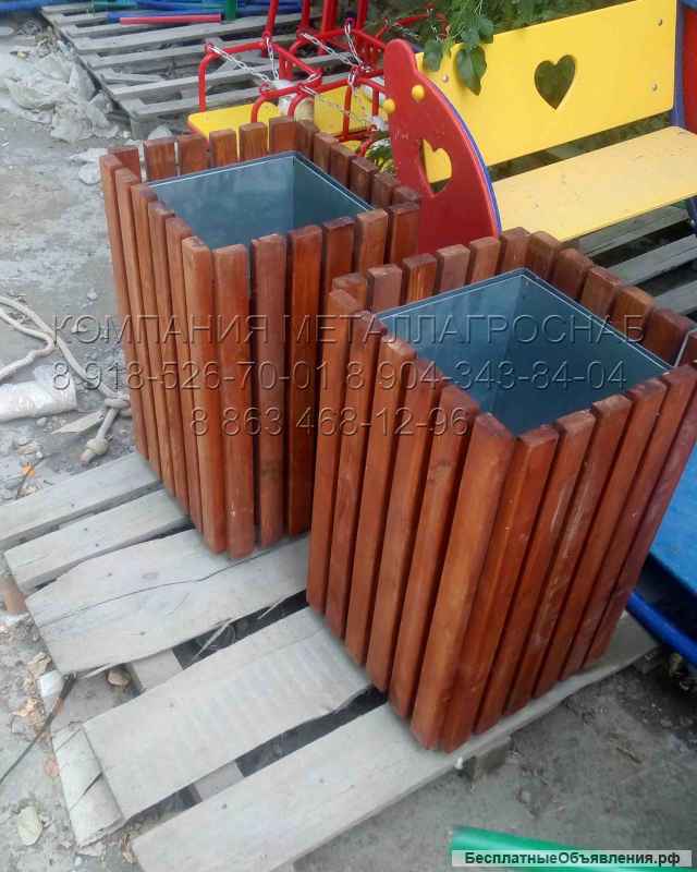 Урна для мусора металлическая 20, 25, 35 литров - в Таганроге, Ростове-на-Дону, Краснодаре, Воронеже