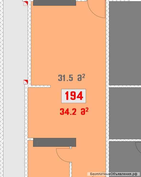 Квартира в Батуми -34,2