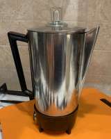 Советский винтаж: электрокофеварка гейзерная 1,2 л