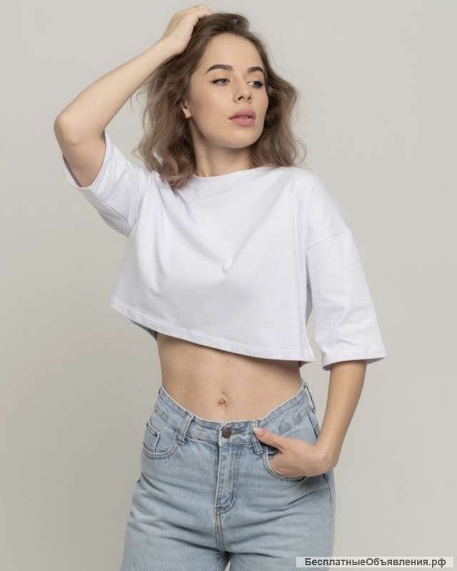 Футболка укороченная