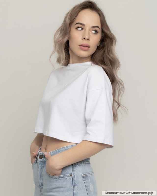 Футболка укороченная