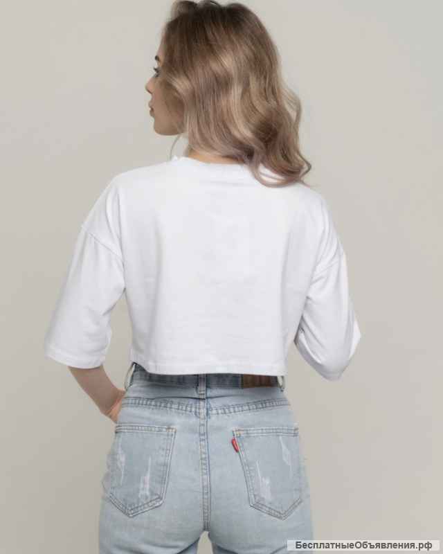 Футболка укороченная