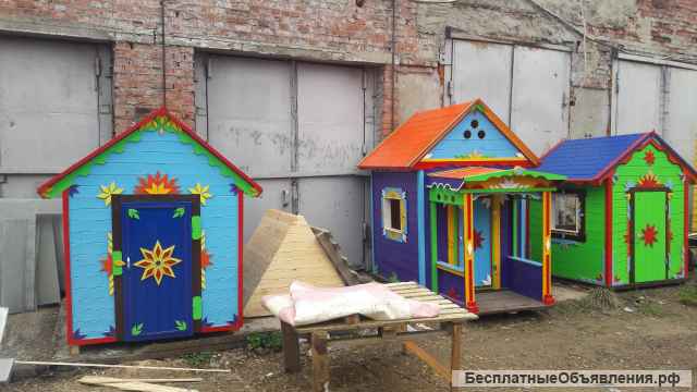 Детские домики на дачу