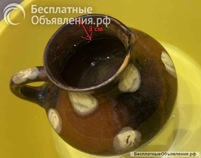 Советский винтаж: кувшин керамический глазурованный